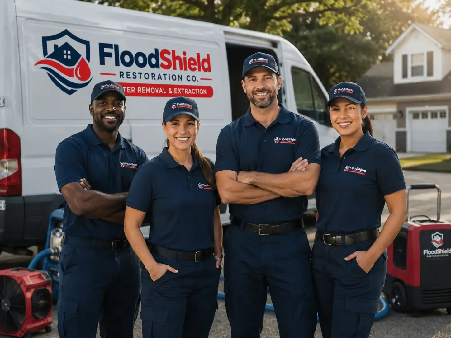 Flood Damage Restoration company in Grandview, IA